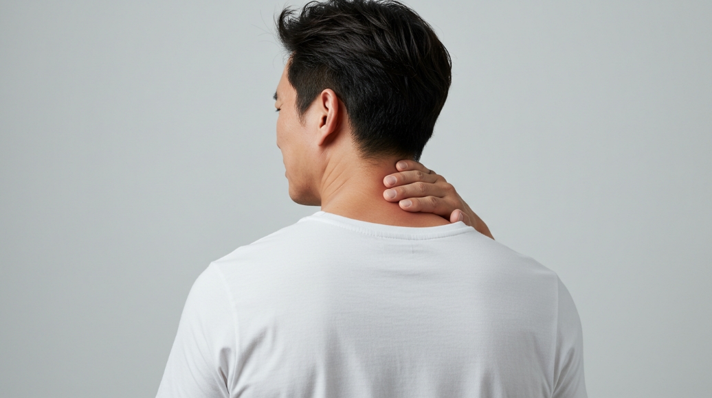 뻣뻣한 뒷목 및 어깨 통증