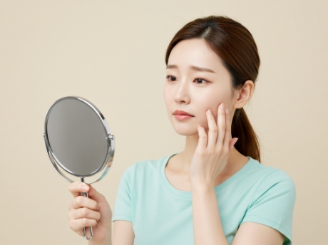 체내 진행 부족, 피부 건조 및 열감