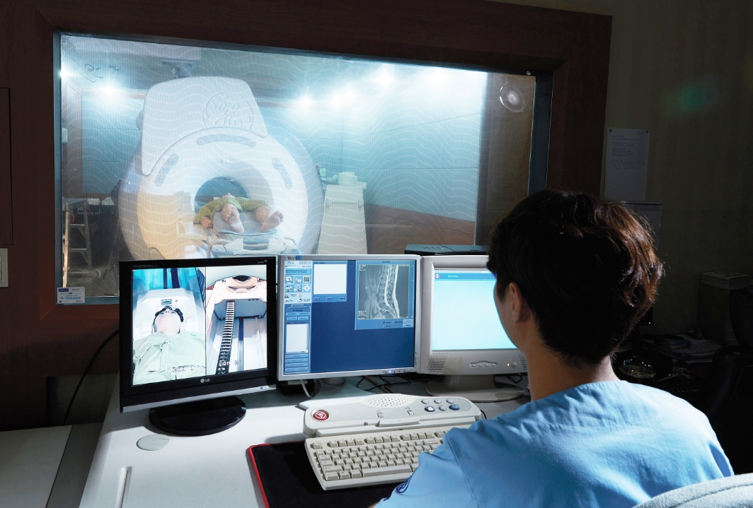 mri 보는 모습