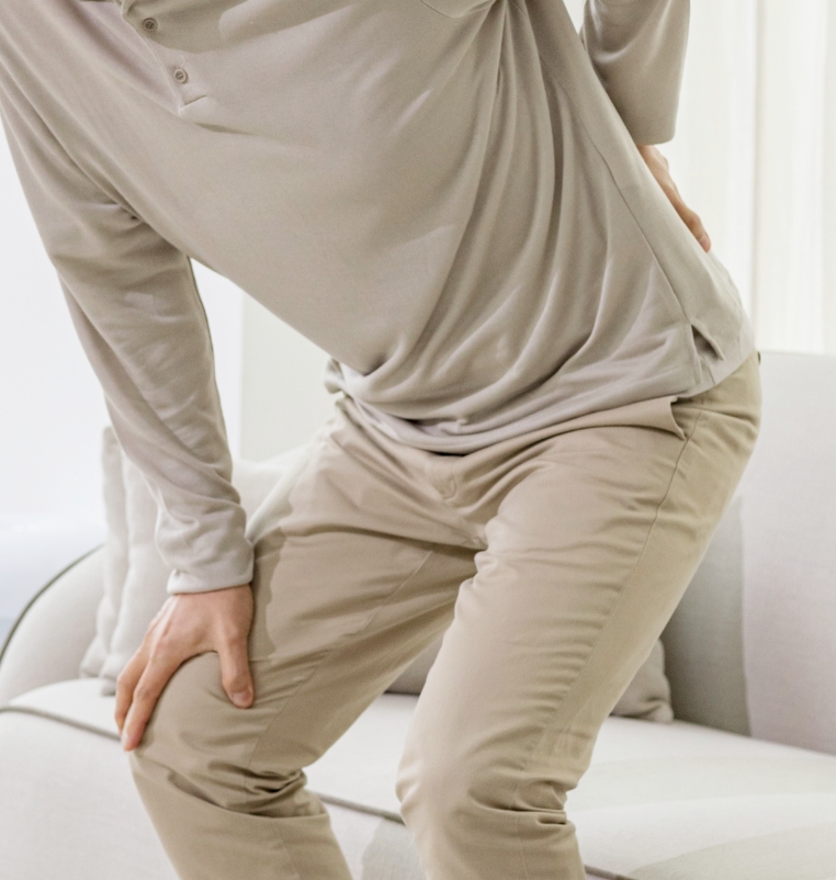 허리 통증 환자